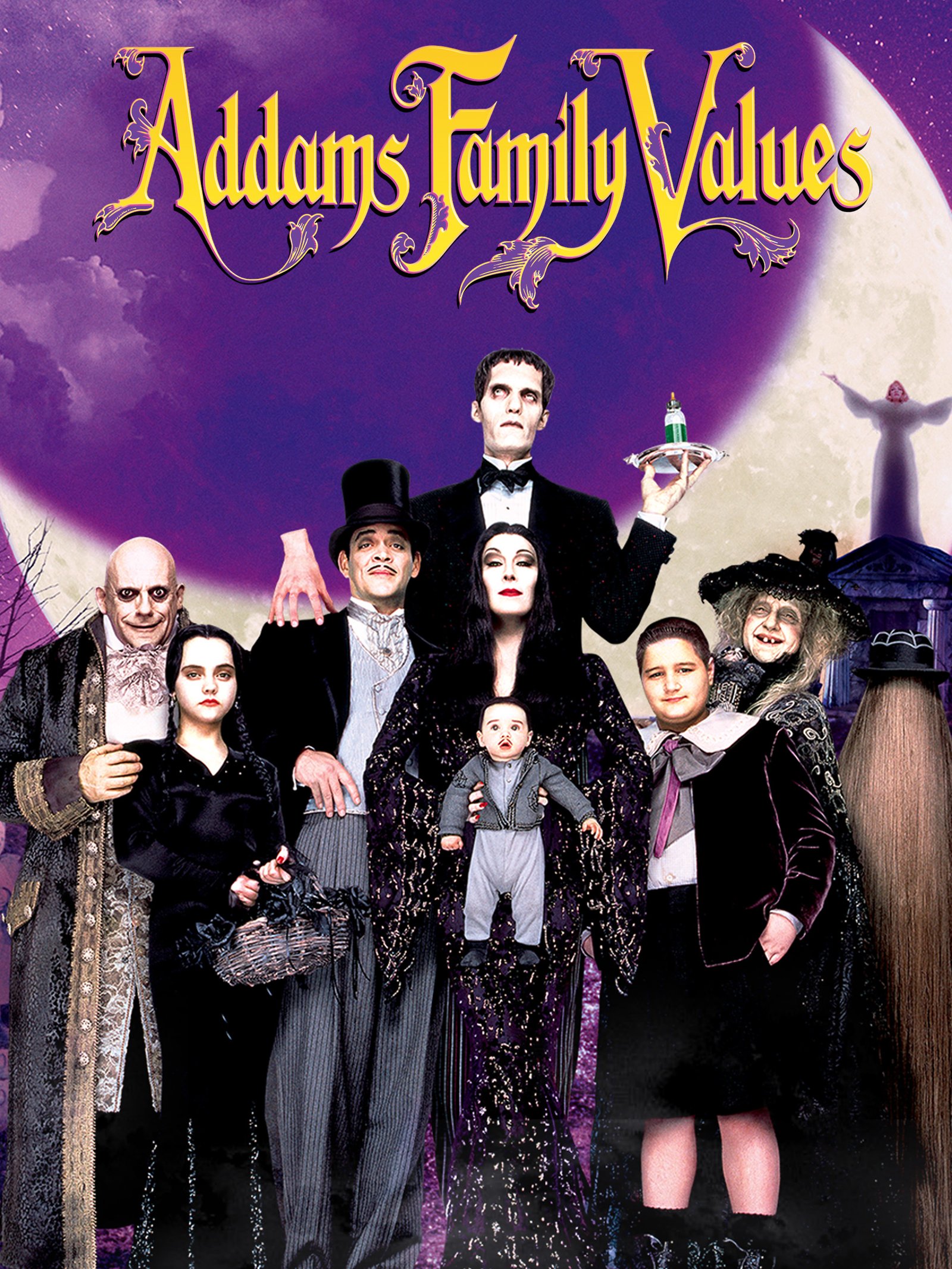ADDAMS FAMILY VALUES poster