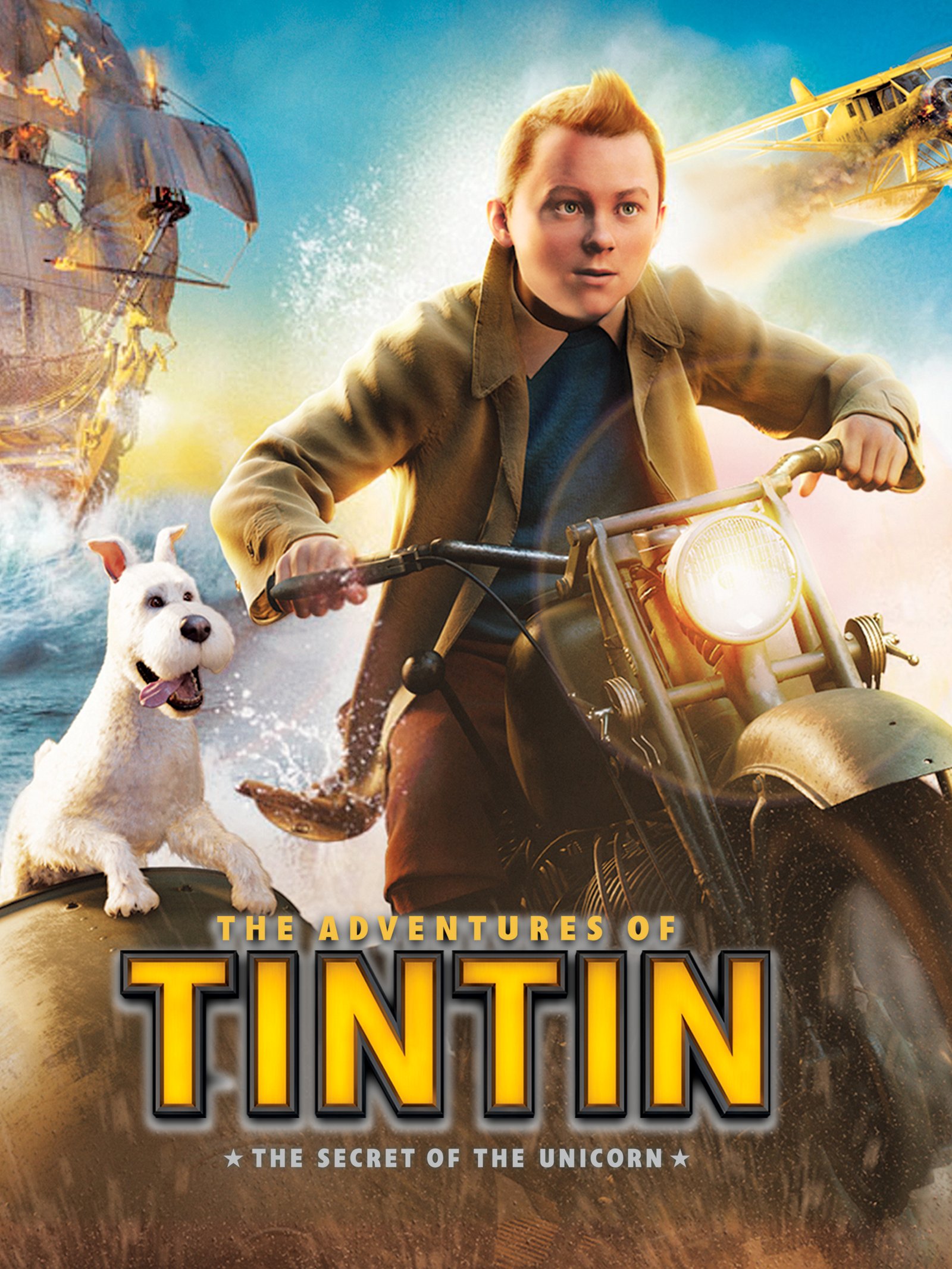Adventures of Tintin: The Secret of the Unicorn poster