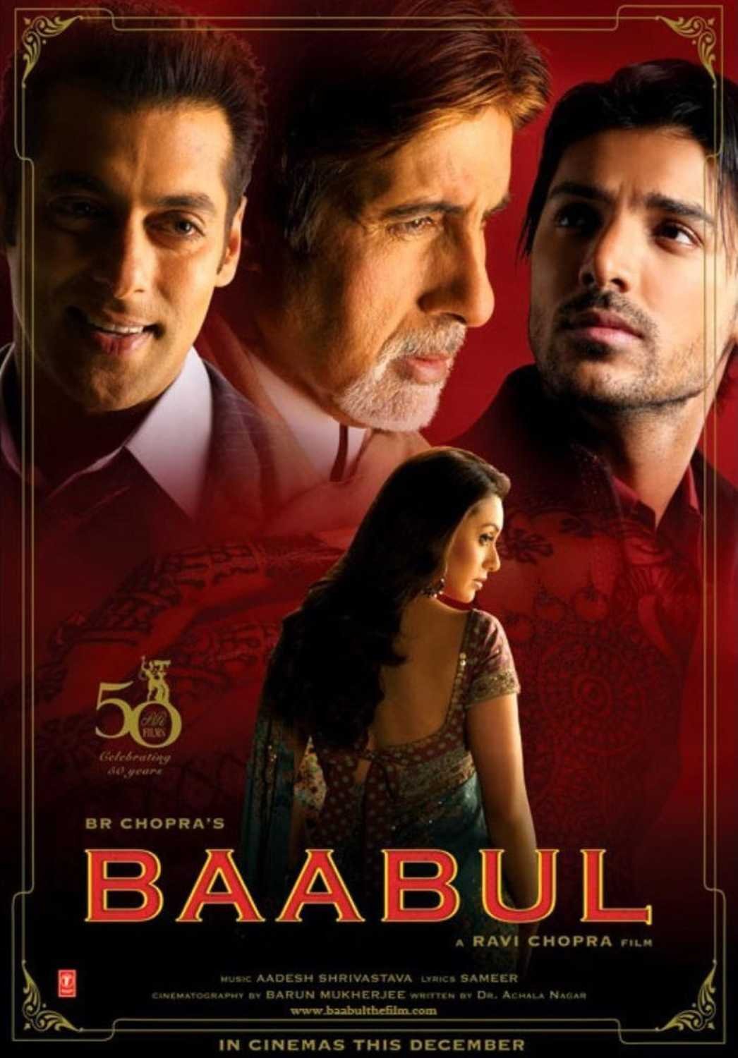 Baabul poster