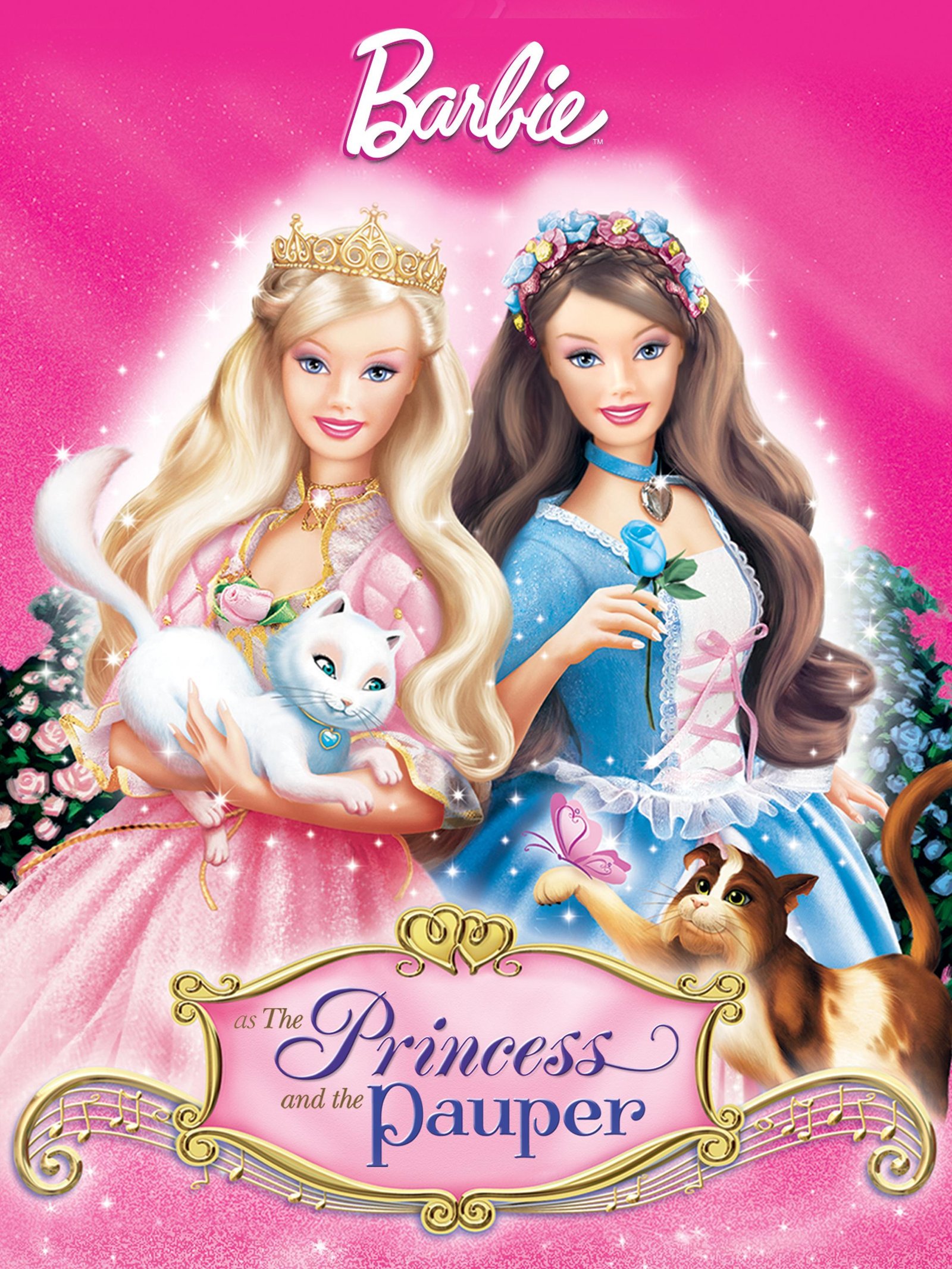 Barbie as The Princess and the Pauper poster