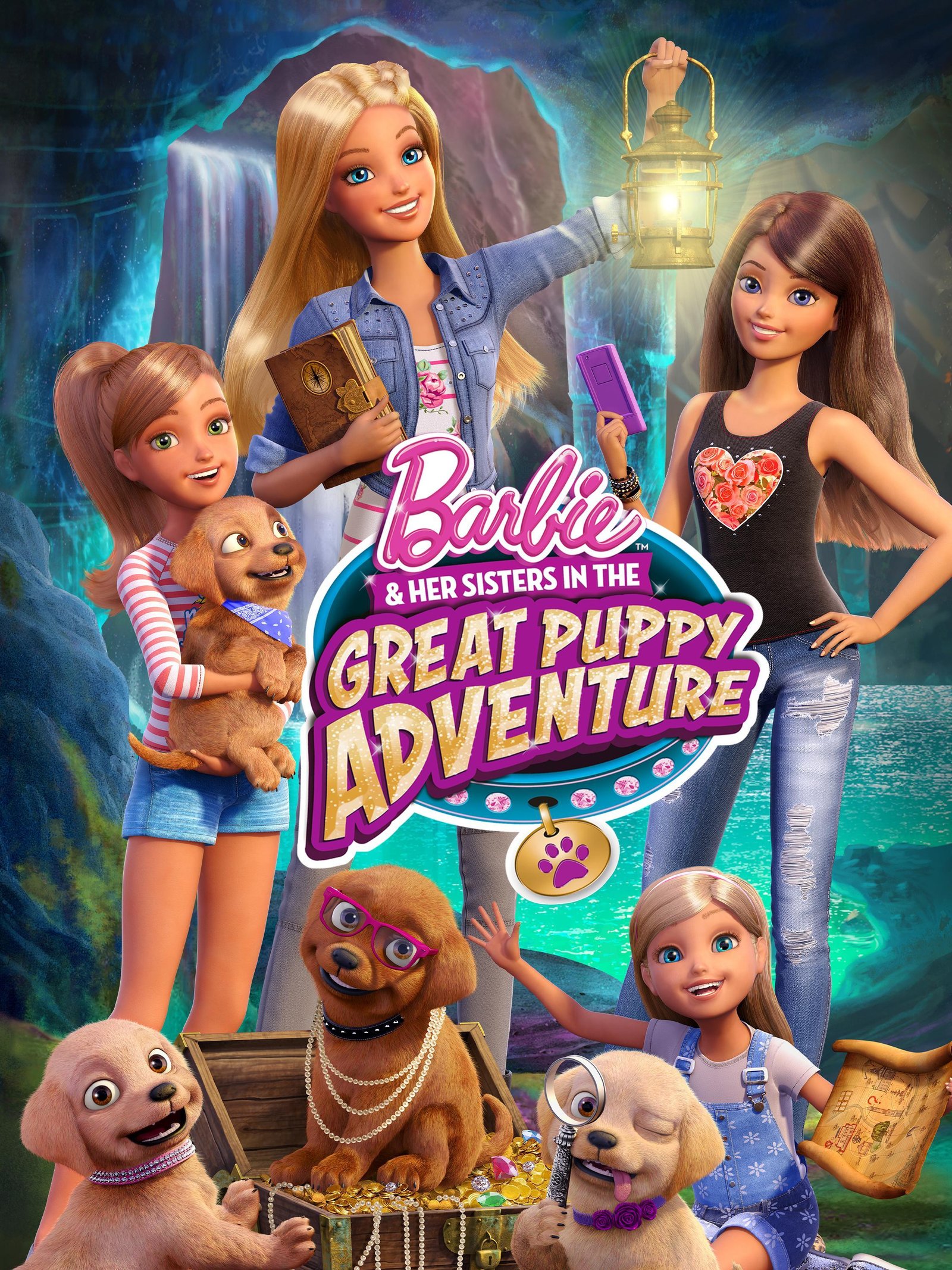 Barbie & Her Sisters in The Great Puppy Adventure poster