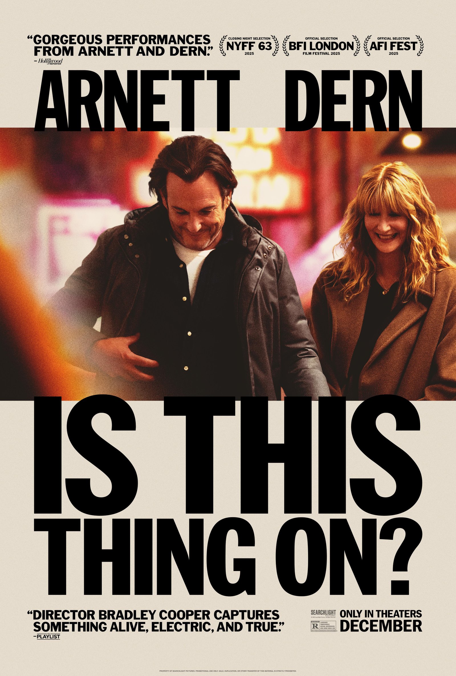 IS THIS THING ON? poster