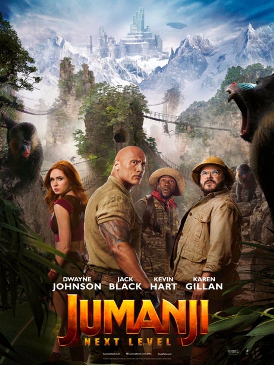 JUMANJI: THE NEXT LEVEL poster