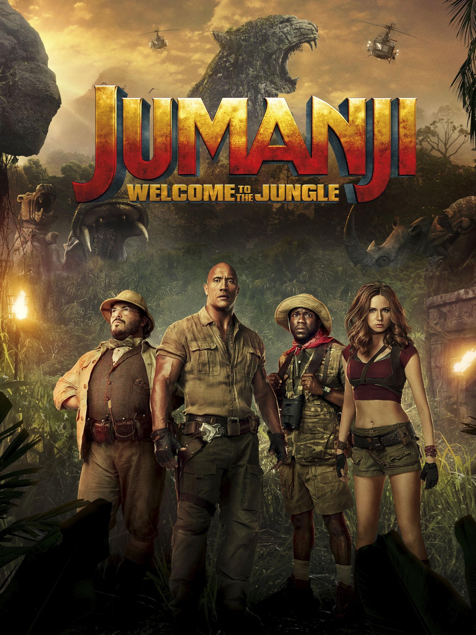 Jumanji: Welcome to the Jungle poster
