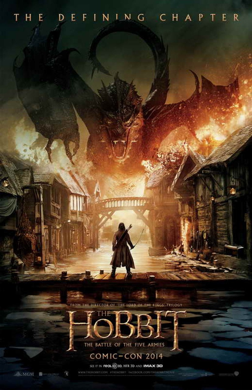 The Hobbit: The Battle of The Five Armies poster