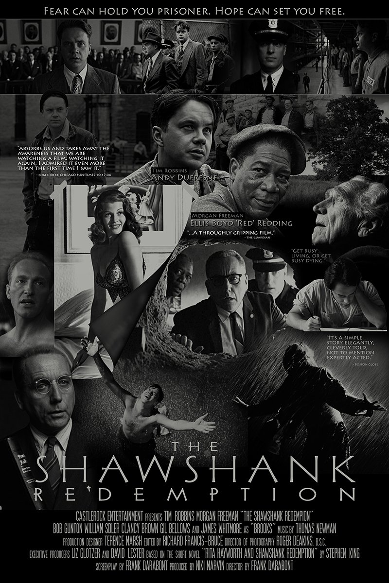 The Shawshank Redemption poster