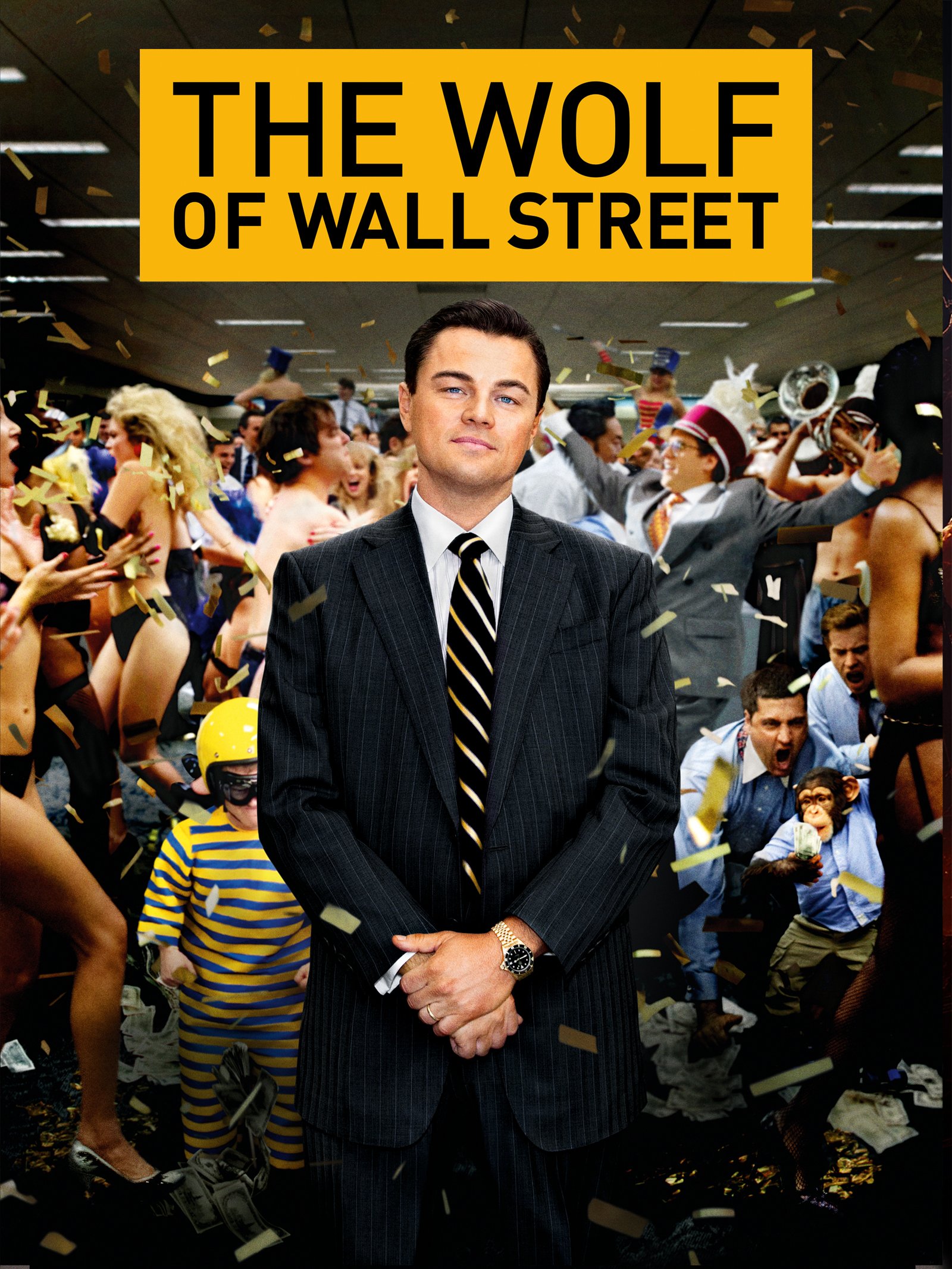 The Wolf of Wall Street poster